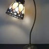 Lampe vitrail bureau Brooklyn swan neck