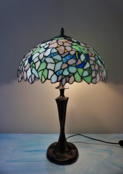 Lampe vitrail Louise