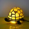 Lampe vitrail Tortue