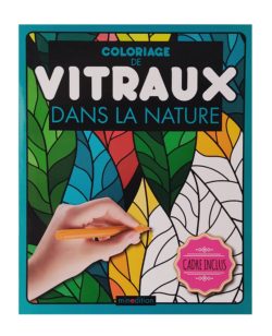 Coloriage vitraux dans la nature