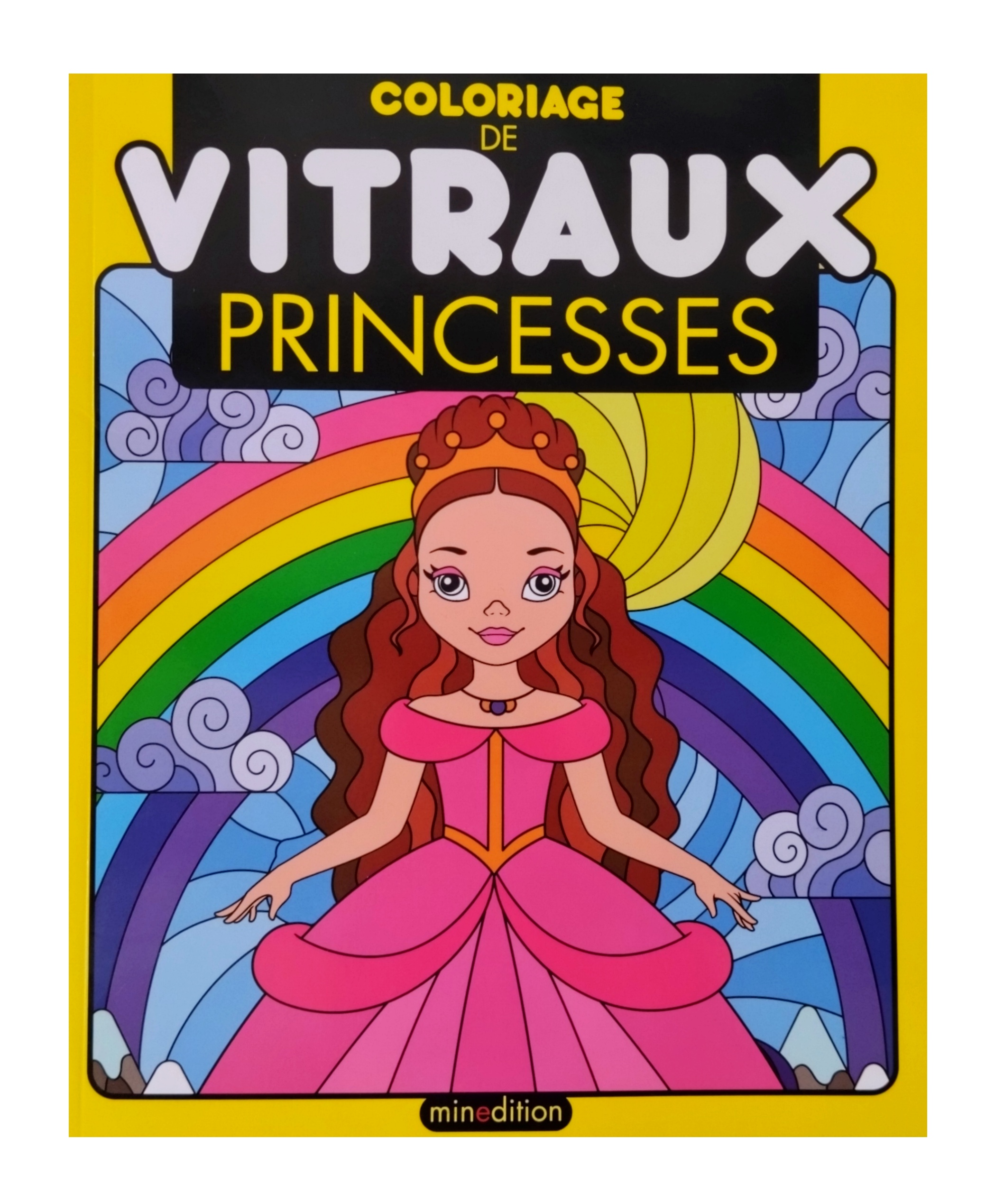 coloriage vitraux "Princesses"